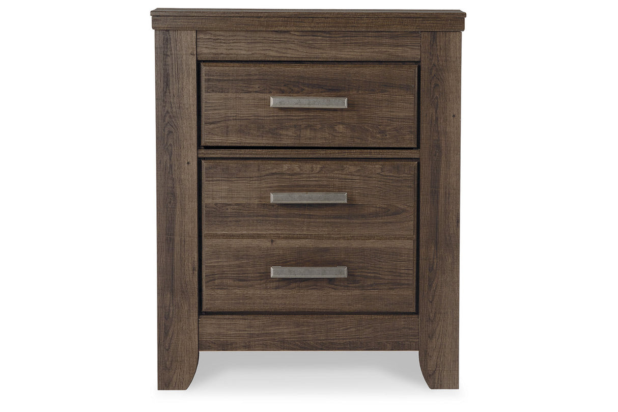 Juararo Dark Brown Nightstand from Ashley - Luna Furniture