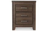 Juararo Dark Brown Nightstand from Ashley - Luna Furniture