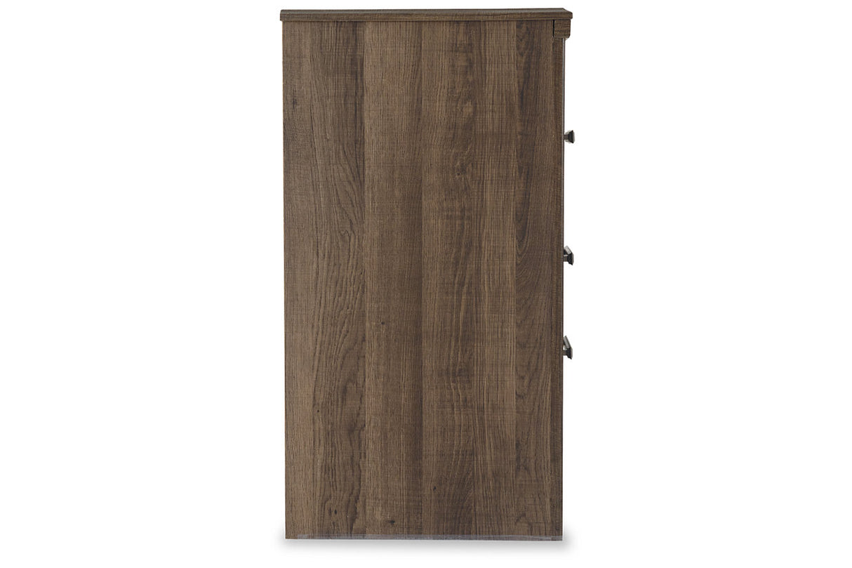 Juararo Dark Brown Nightstand from Ashley - Luna Furniture