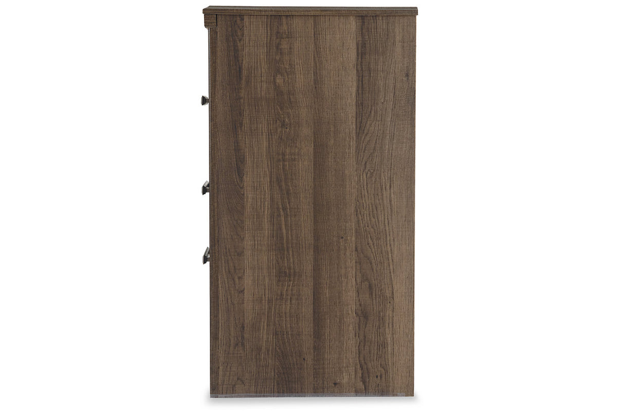 Juararo Dark Brown Nightstand from Ashley - Luna Furniture