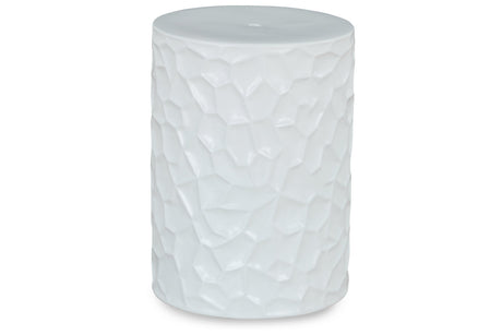 Jungrove White Stool from Ashley - Luna Furniture