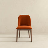 Kaitlyn Burnt Orange Velvet Dining Chair from Ashcroft Furniture - Luna Furniture