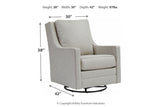 Kambria Frost Accent Chair from Ashley - Luna Furniture