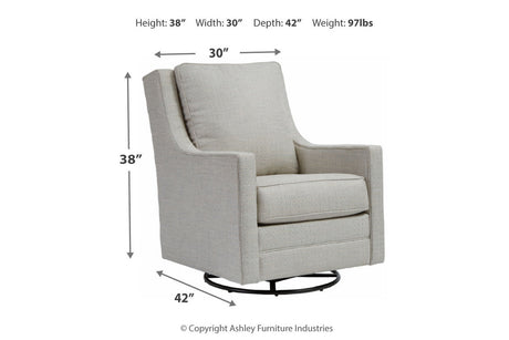 Kambria Frost Accent Chair from Ashley - Luna Furniture