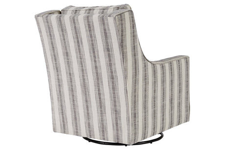 Kambria Ivory/Black Accent Chair from Ashley - Luna Furniture
