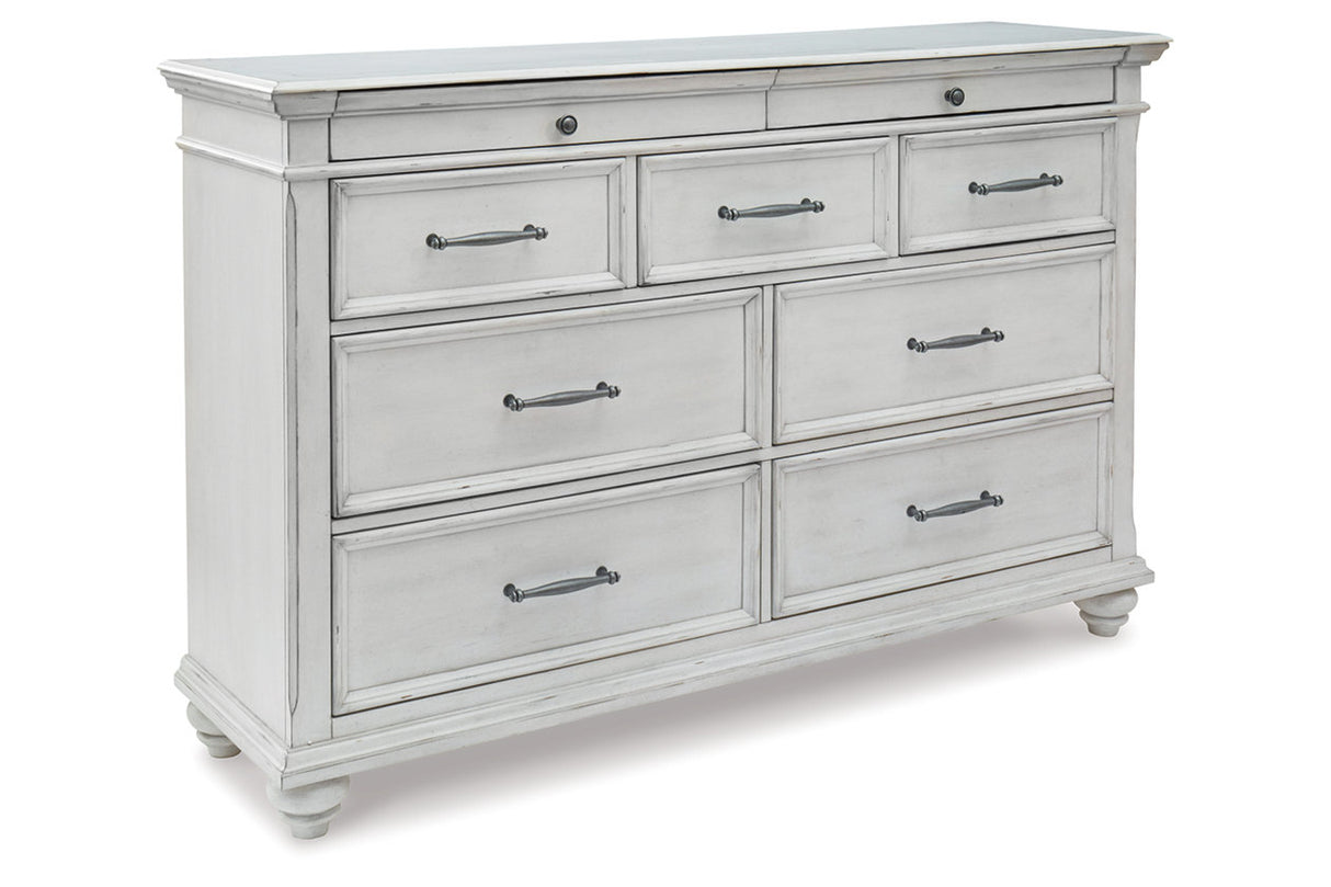 Kanwyn Whitewash Dresser from Ashley - Luna Furniture