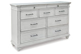 Kanwyn Whitewash Dresser from Ashley - Luna Furniture