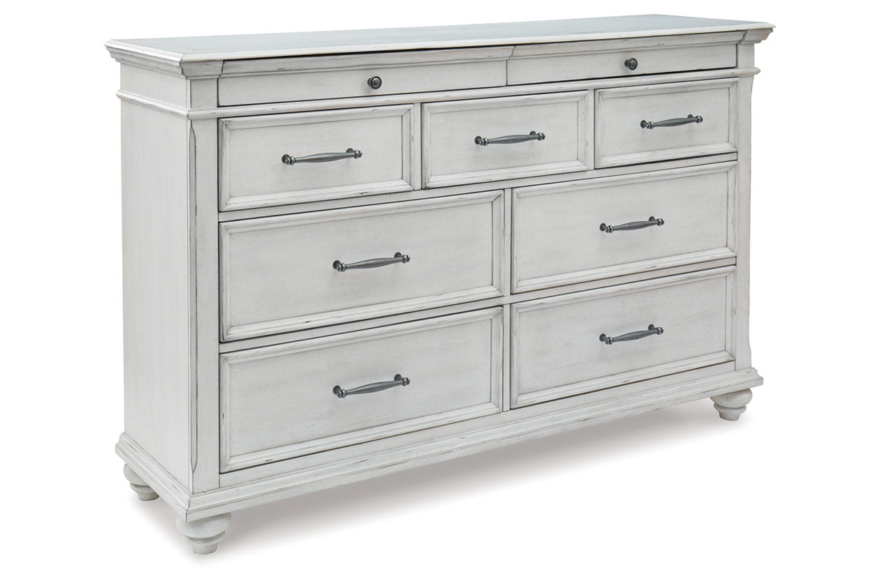 Kanwyn Whitewash Dresser from Ashley - Luna Furniture