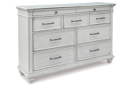 Kanwyn Whitewash Dresser from Ashley - Luna Furniture