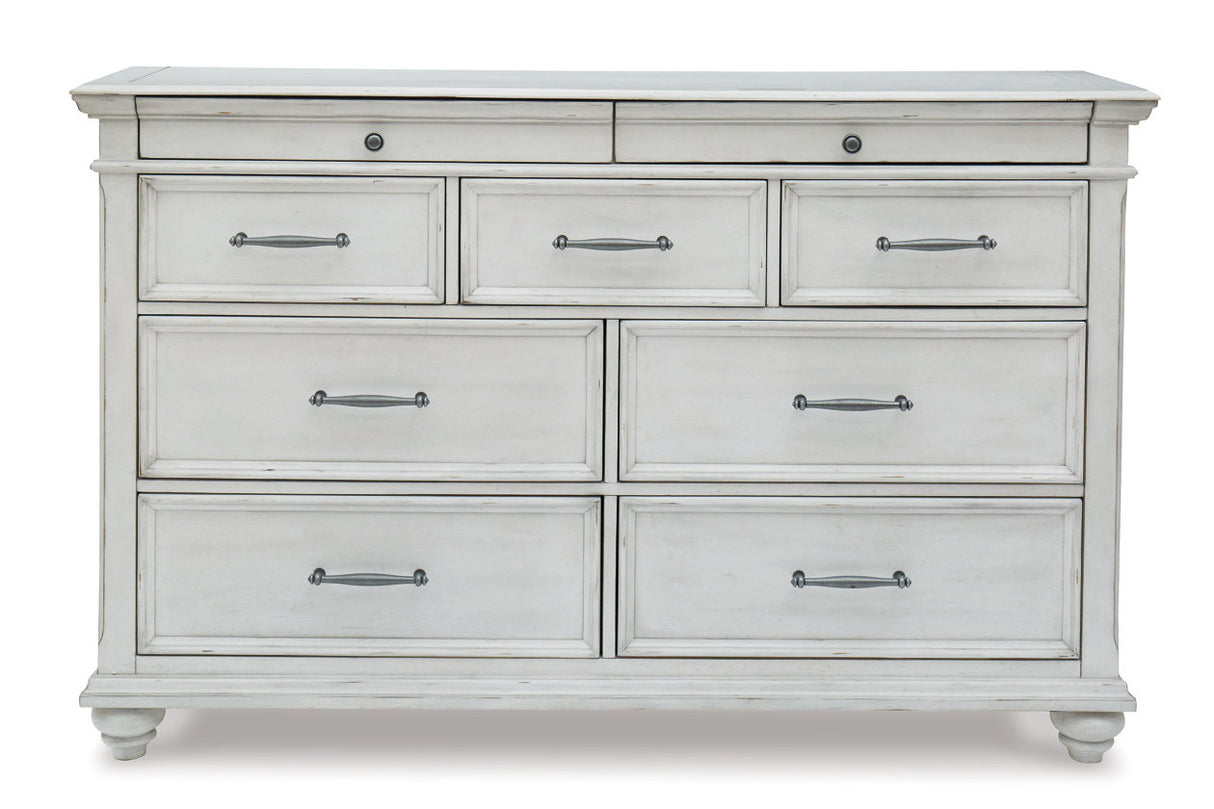 Kanwyn Whitewash Dresser from Ashley - Luna Furniture