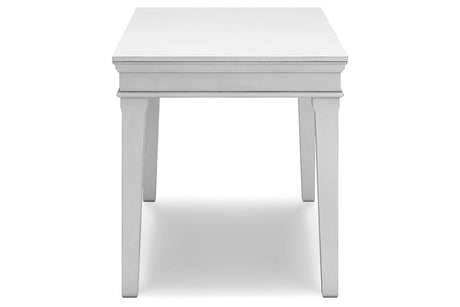 Kanwyn Whitewash Home Office Desk from Ashley - Luna Furniture