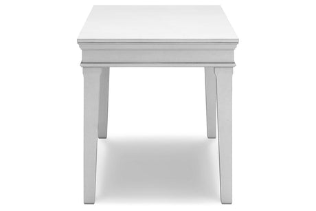 Kanwyn Whitewash Home Office Desk from Ashley - Luna Furniture