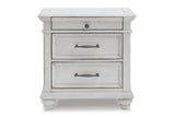 Kanwyn Whitewash Nightstand from Ashley - Luna Furniture