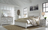 Kanwyn Whitewash Panel Bedroom Set from Ashley - Luna Furniture