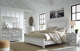 Kanwyn Whitewash Panel Bedroom Set from Ashley - Luna Furniture