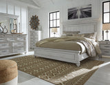 Kanwyn Whitewash Panel Bedroom Set from Ashley - Luna Furniture