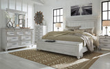 Kanwyn Whitewash Storage Panel Bedroom Set from Ashley - Luna Furniture