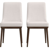 Kate Mid-Century Modern Dining Chair (Set of 2) Green Velvet from Ashcroft Furniture - Luna Furniture