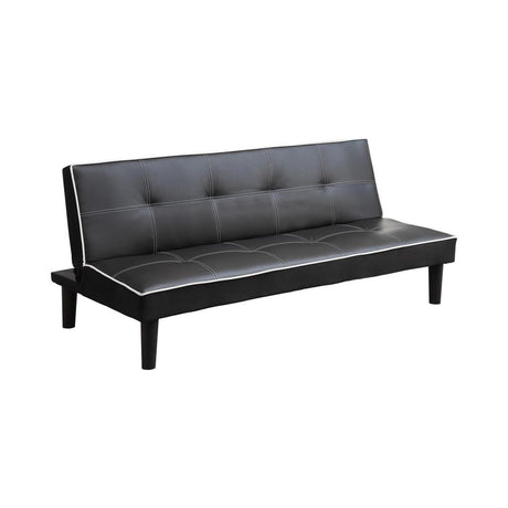 Katrina Black Tufted Upholstered Sofa Bed from Coaster - Luna Furniture