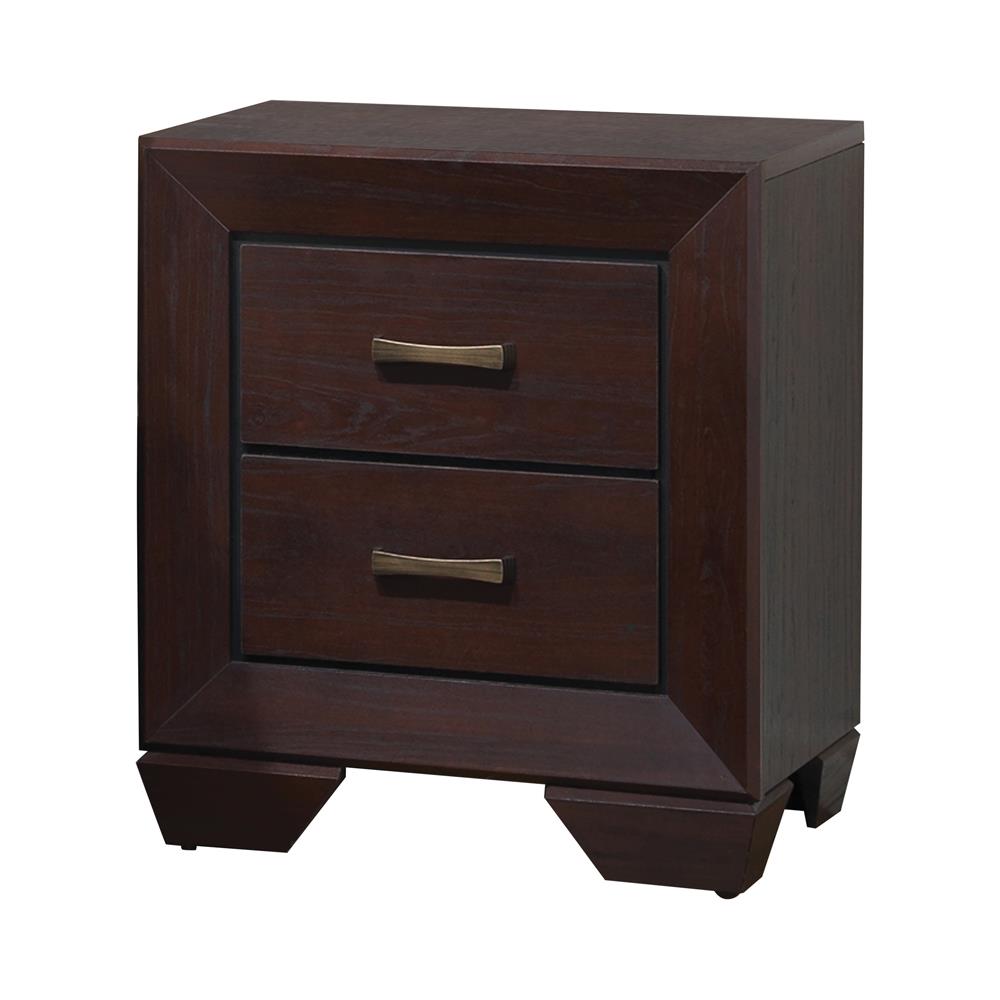 Dorian Brown and Dark Cocoa Bedroom Set from Coaster - Luna Furniture