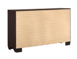 Kauffman Dark Cocoa 6-Drawer Dresser from Coaster - Luna Furniture