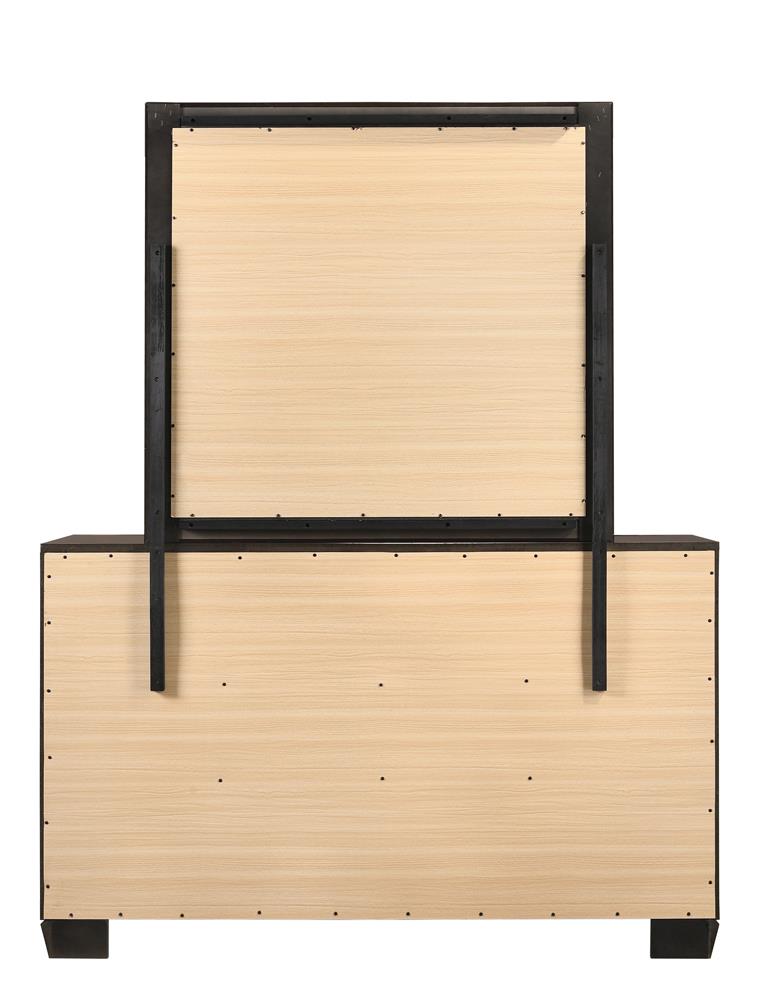 Kauffman Dark Cocoa 6-Drawer Dresser from Coaster - Luna Furniture