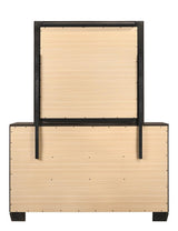 Kauffman Dark Cocoa Rectangular Mirror (Mirror Only) from Coaster - Luna Furniture