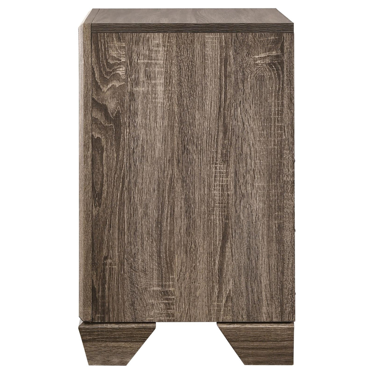Kauffman Washed Taupe 2-Drawer Nightstand from Coaster - Luna Furniture