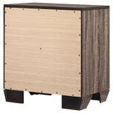 Kauffman Washed Taupe 2-Drawer Nightstand from Coaster - Luna Furniture