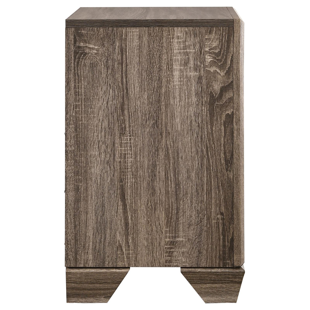 Kauffman Washed Taupe 2-Drawer Nightstand from Coaster - Luna Furniture