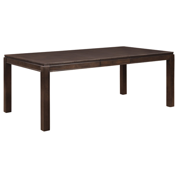 Kavanaugh Dark Brown 78" Extendable Dining Table