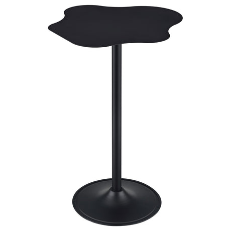 Keanu Black Pedestal Cloud-Shaped Top Bar Table from Coaster - Luna Furniture