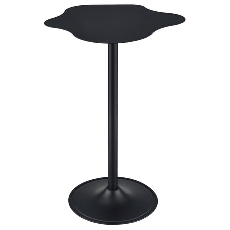 Keanu Black Pedestal Cloud-Shaped Top Bar Table from Coaster - Luna Furniture