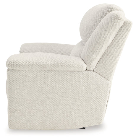 Keensburg Linen Oversized Power Recliner from Ashley - Luna Furniture