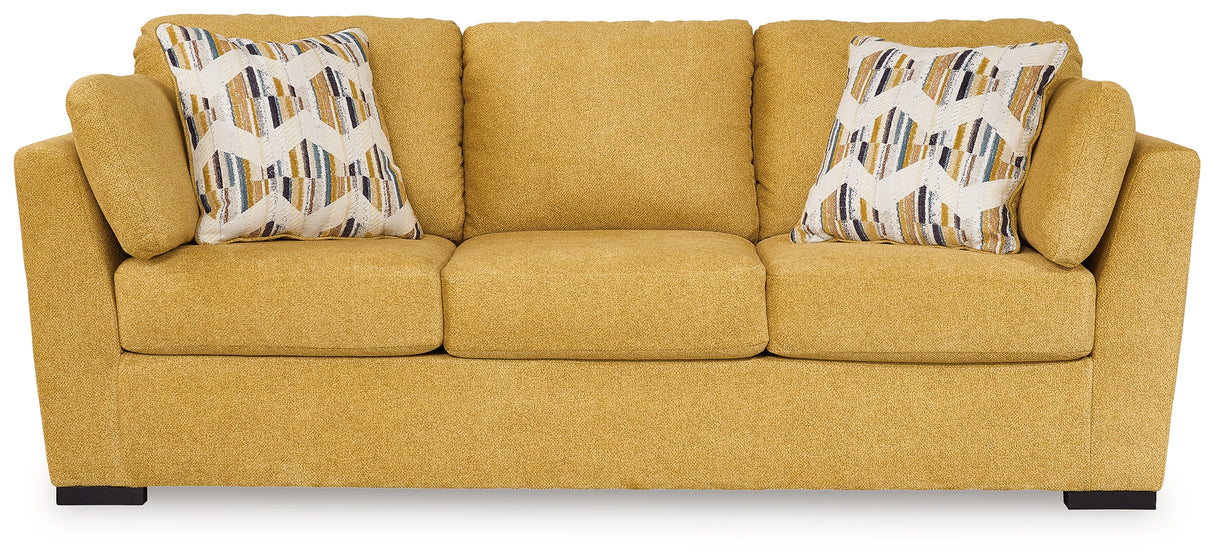 Keerwick Sunflower Queen Sofa Sleeper from Ashley - Luna Furniture