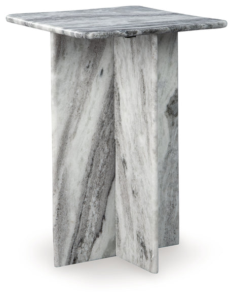 Keithwell Gray Accent Table from Ashley - Luna Furniture