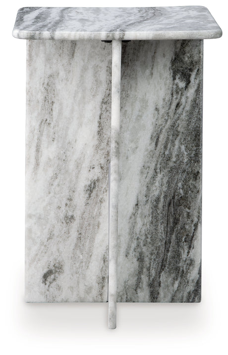 Keithwell Gray Accent Table from Ashley - Luna Furniture