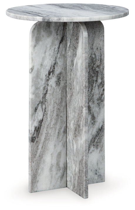 Keithwell Gray Accent Table from Ashley - Luna Furniture