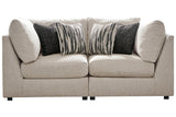 Kellway Bisque 2-Piece Sectional from Ashley - Luna Furniture
