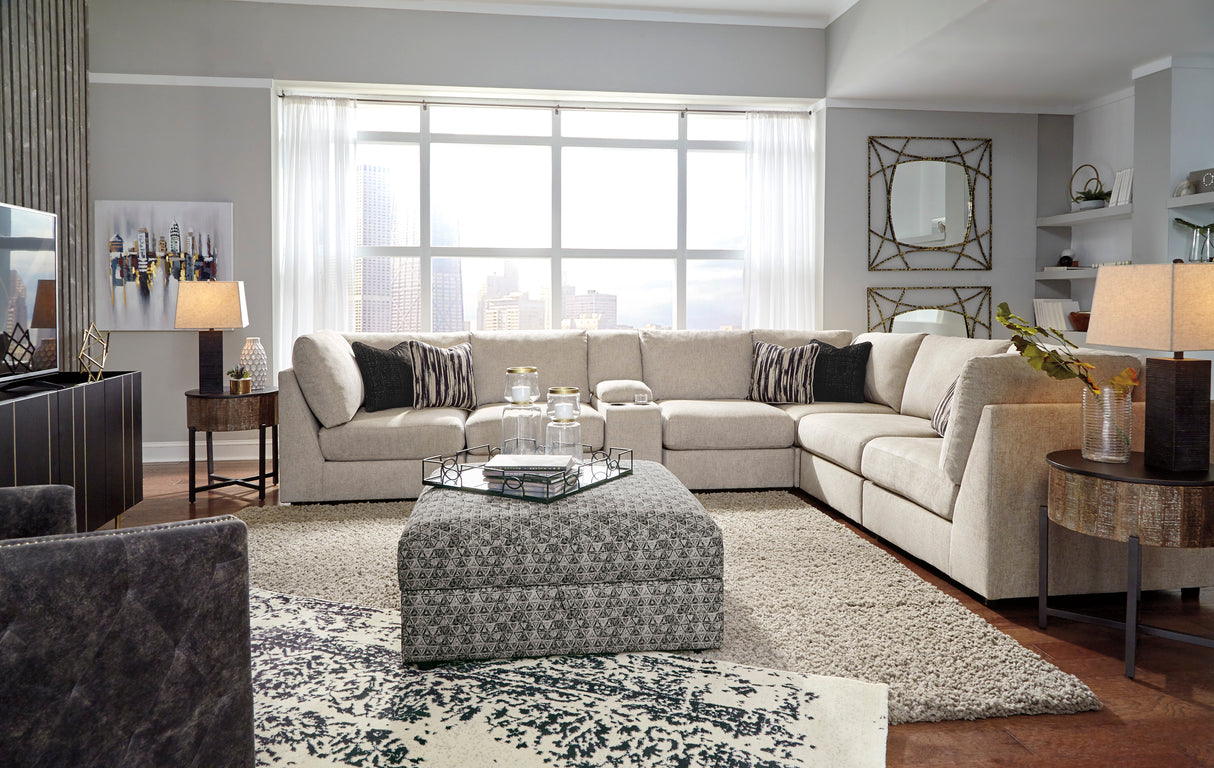 Kellway Bisque 7-Piece Modular Sectional from Ashley - Luna Furniture