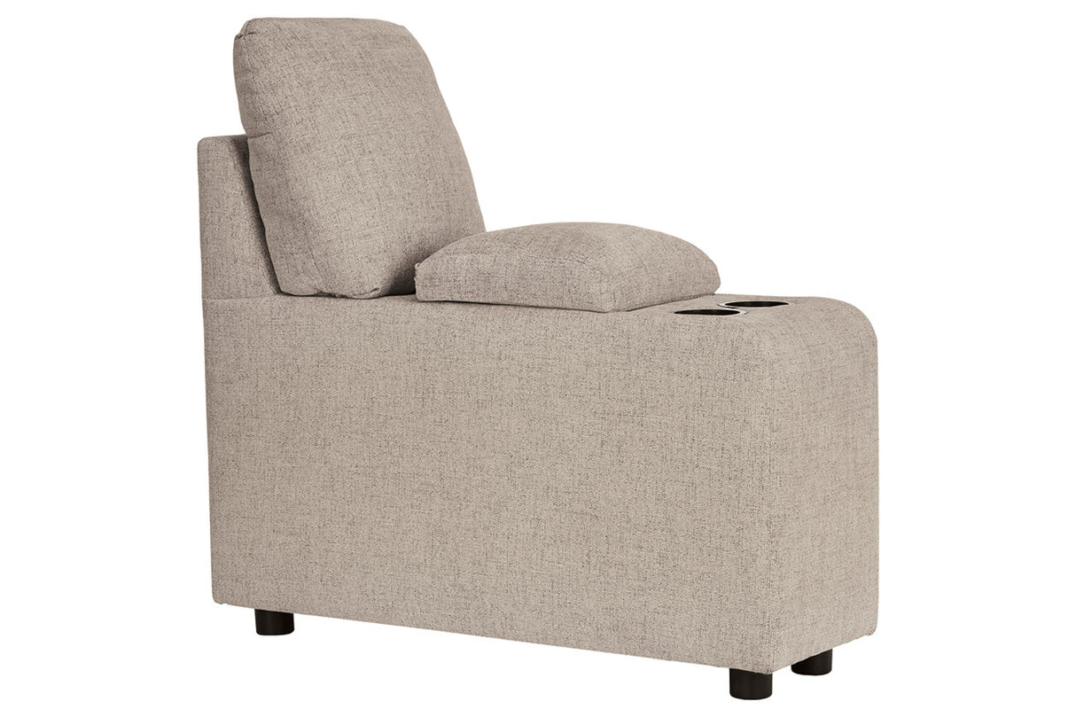 Kellway Bisque Console with Storage from Ashley - Luna Furniture