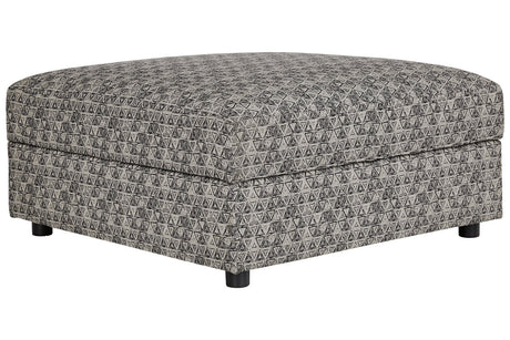 Kellway Bisque Ottoman With Storage from Ashley - Luna Furniture