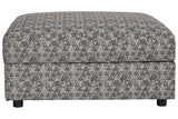 Kellway Bisque Ottoman With Storage from Ashley - Luna Furniture