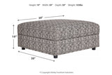 Kellway Bisque Ottoman With Storage from Ashley - Luna Furniture