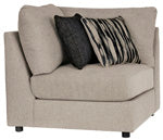 Kellway Bisque Wedge from Ashley - Luna Furniture