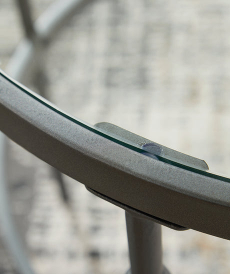 Kellyco Gunmetal Table from Ashley - Luna Furniture