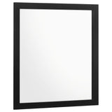 Kendall Black Square Dresser Mirror (Mirror Only) from Coaster - Luna Furniture