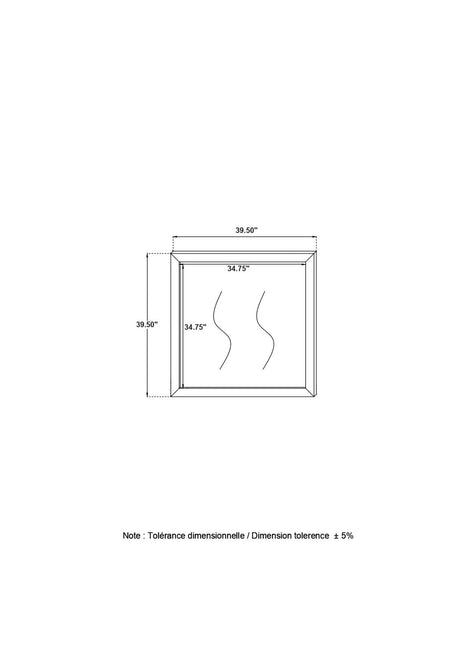 Kendall Black and Gold 4-Piece Tufted Panel Eastern King Bedroom Set from Coaster - Luna Furniture