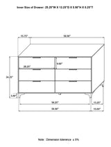 Kendall White 4-Piece Eastern King Bedroom Set from Coaster - Luna Furniture