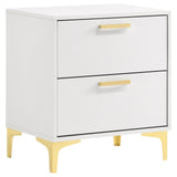 Kendall White 5-Piece Eastern King Bedroom Set from Coaster - Luna Furniture